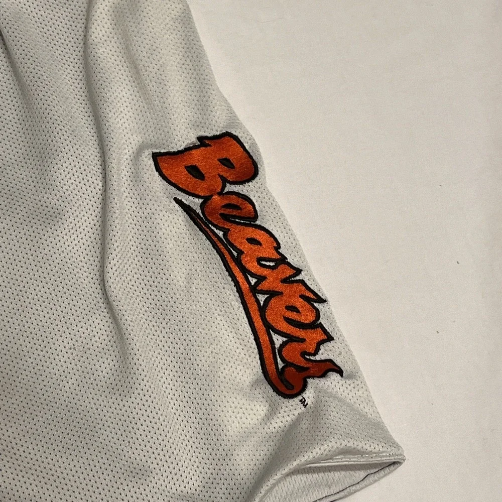 Vtg Nike Team Oregon State Beavers Basketball Shorts Mesh Reversible Men's M